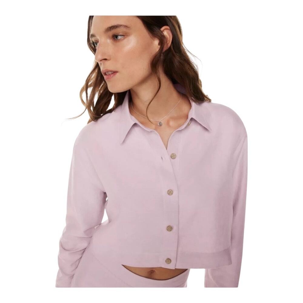 Wilfred Top Women Purple Medium Proposal NWOT